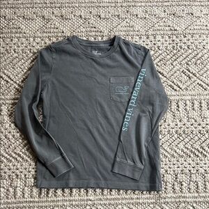 Vineyard Vines Gray Long Sleeve Tee